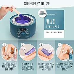 Tress Wellness Waxing Kit - Easy to use - Digital