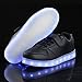 AFFINEST Boy Girls Light Up Shoes Led Flashing Fashion Sneaker for Kids Toldder