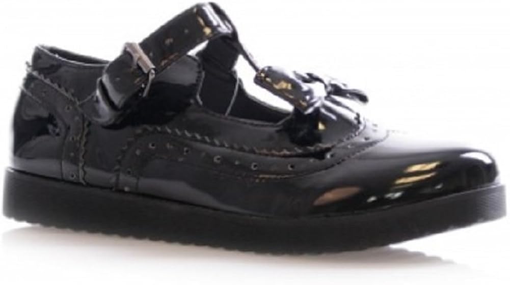 Fast Shipping And Best Service Gladrags Girls T Bar Brogues Loafer Slip On Patent School Shoes Size Infant 10 11 12 13 Junior 1 2 3 4 5 Buckle Closure Shoes Bags Fair Prices Www Misrtalateen Com