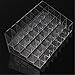 Birsppy FVLFIL EdgyEft bubbacare UINKE Clear Acrylic 40 Lipstick Holder Display Box Cosmetic Makeup Case Organizer