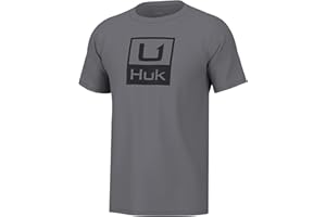 HUK Men's Short Sleeve Performance Tee, Fishing T-Shirt