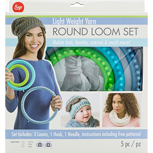 Boye Artsi2 BOY3702102001 Loom Round Set Light Weight Yarn