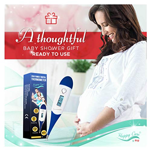 Thermometer Fast 10-30 Seconds Thermometer for Adults, Oral Thermometer, Thermometer for Fever, Celsius and Fahrenheit, Rectal, termometro Underarm Thermometers, Digital Baby Infant Kid Babies and Pet