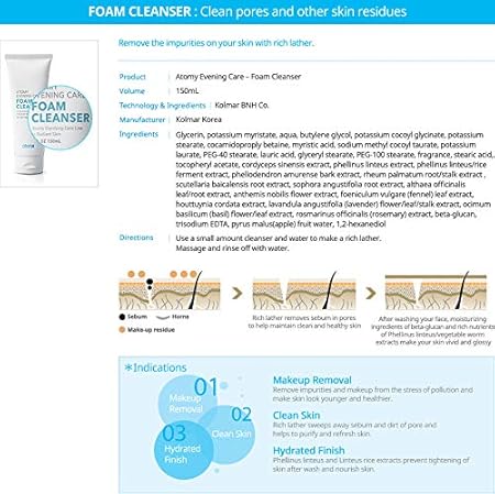 Atomy Evening Care 4 Set: Amazon.in: Beauty