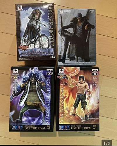 Amazon 未開封 4体 ワンピース フィギュア Grandline Rival エース 黒ひげ ティーチ クザン Dxf 青雉 Creator フィギュア ドール 通販