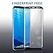 Atill - S8 Plus Black Tempered Glass Samsung Screen Protector 3D Curved Full Coverage Ultra Clear Shatter (Black)