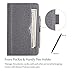 Procase Galaxy Tab E 8.0 Case -PU Leather Stand Folio Case Cover for Galaxy Tab E 8.0 2016 SM-T375/ SM-T377/SM-T378 Tablet, Multiple Viewing Angles with Document Card Pocket -Grey
