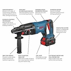 BOSCH GBH18V-26DK24 18V EC Brushless SDS-plus