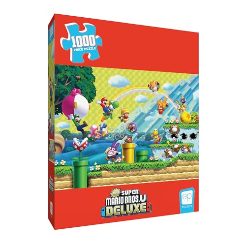 Super Mario “Chaos & Fun” 1,000 Piece Jigsaw Puzzle, Dimensions 19” x 27”, Coll…