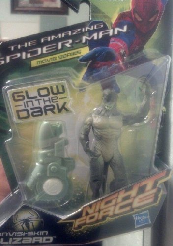 Marvel The Amazing Spider-Man Night Force Concept Series Exclusive 3.75 Inch Action Figure Invisi-Skin Lizard [Glow in the Dark]