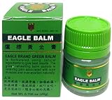 Eagle Brand Green Balm Pain Relieving Ointment,Ultra Strength, 20g Ounces (Pack of 3)