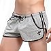 Men Draw-String Slack Shorts Size L Color Gray