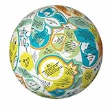 American Educational Vinyl Clever Catch Green Earth Ball, 24
