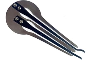 's Harp, Russian Mouth Harp, Double Jews Harp, Portable Steel Jaw Harp, Key Metal Mouth Harp, Professional Jaw Harp Instrumen