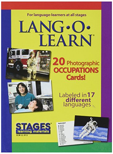 Stages Learning Materials Stages Learning Materials Lang-O-Learn ESL Occupation Vocabulary Cards Flashcards for English, Spanish, French, German, Italian, Chinese, Korean +More