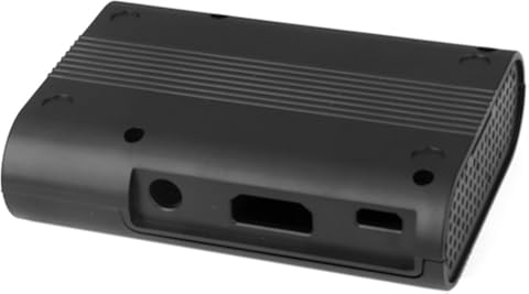 perfk Caja De Carcasa Negra Protección De Caja De Cubierta De Carcasa para Raspberry Pi 2 Modelo B +