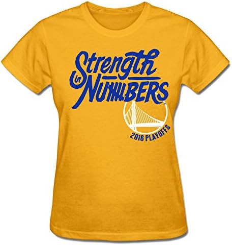 SKVV Women's Strength In Number 2016 Playoffs T-Shirt yellow XXL