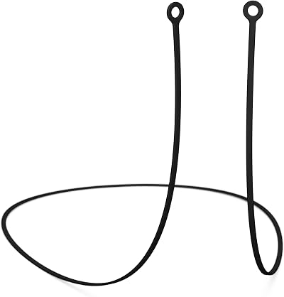 CURVD Earplug Lanyard Silicone Cord 26 Inches - Soft Durable Attachment