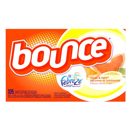 Bounce dryer sheets with febreze scent - citrus&Light (037000088202)
