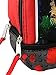 Lego Jurassic World Boys Soft Dual Compartment Insulated School Lunch Box (Black)