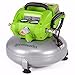 Greenworks 4101502 3 Gal. 1/3 HP Electric Pancake Air Compressor