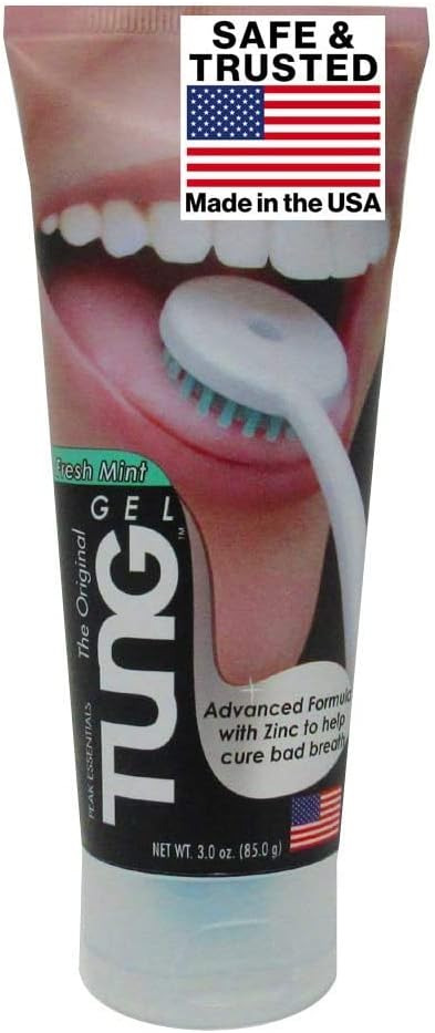 Peak Essentials TUNG Original Gel Tongue Cleaner Fresh Mint 85g