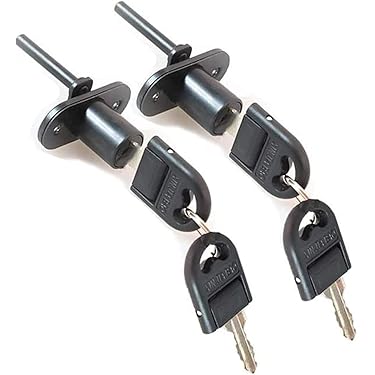 Cerradura Armario Universal Pack De 2 Cerraduras Con Llave Para Caj N O Puerta De Armario Lat N 1004878