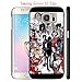 Samsung Galaxy S7 Edge Case, Anime Tokyo Ghoul 04 Drop Protection Never Fade Anti Slip Scratchproof Black Hard Plastic Case