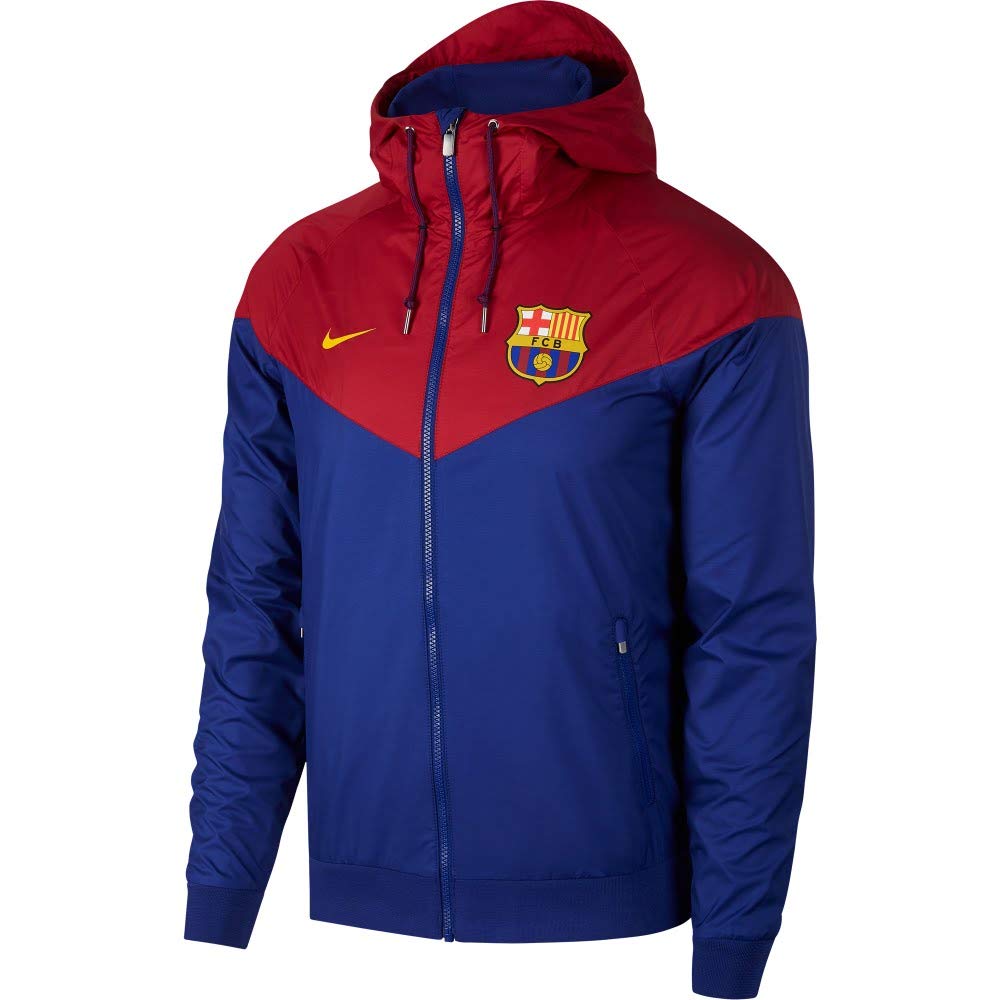 fc barcelona windrunner men's jacket