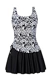 MiYang Flutter Ruffle Adjustable Tank Swimdress