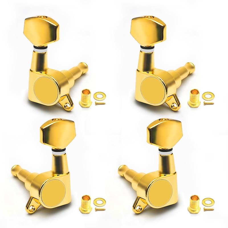 SAPHUE 4pcs Square Ukulele Tuning Pegs,Ukulele