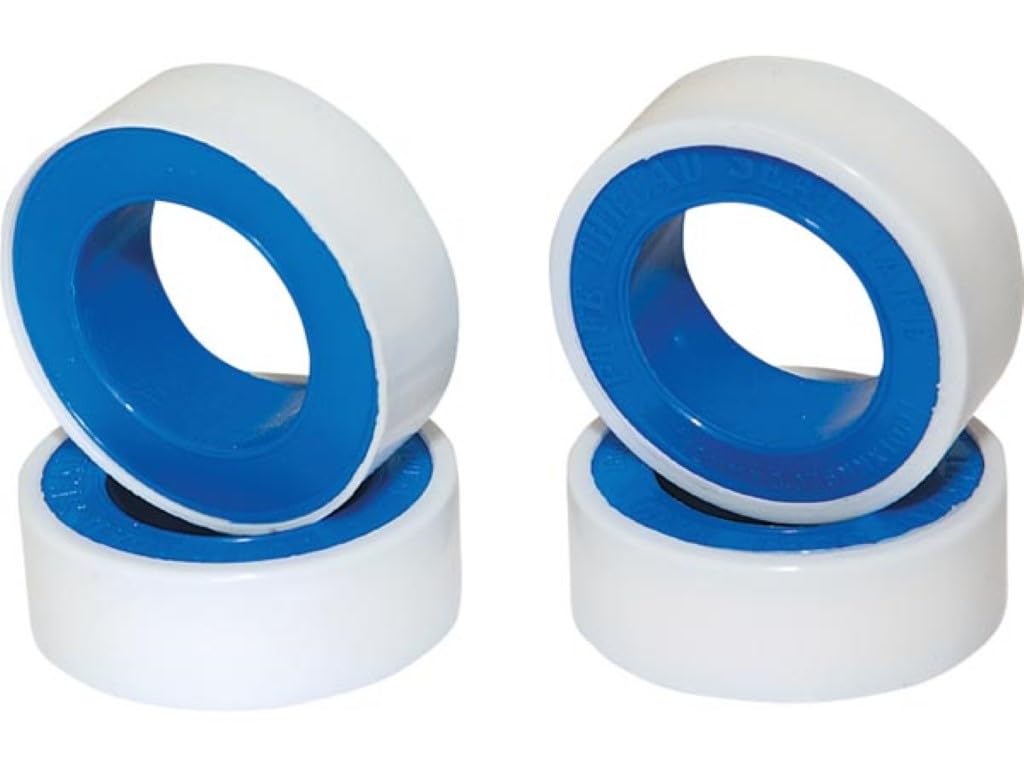 Perel 1037-4 Teflon Pipe Tape (Pack of 4)