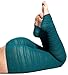 Sexy Yoga & Dance Hipster Tights by KD Dance New York Stretch Knit Shadow Stripe