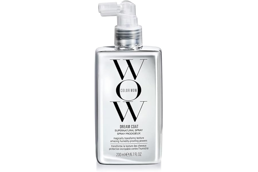 COLOR WOW Dream Coat Supernatural Spray – Keep Your Hair Frizz-Free and Shiny No Matter the Weather with Award-Winning Anti-Humidity Treatment