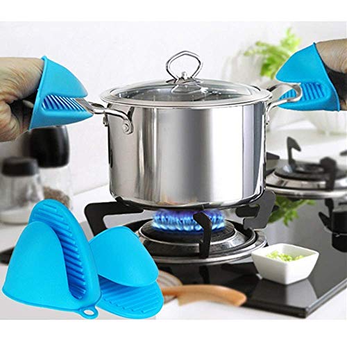 PETRICE Silicone Pot Holder Heat Resistant, Oven Mitts Glove Cooking Pinch Grips Glove Hand Clip Convenient Pot Holder… 3 PETRICE Silicone Pot Holder Heat Resistant, Oven Mitts Glove Cooking Pinch Grips Glove Hand Clip Convenient Pot Holder… - Image 3