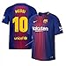 Barcelona Home Messi Jersey 2019/2020 (Official Printing) (Large) Red/Blue