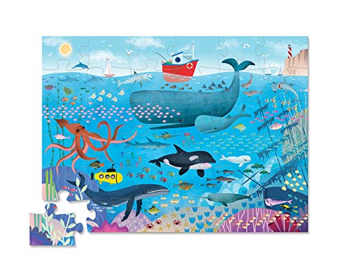 Crocodile Creek - Under The Sea - 36Piece Floor Puzzle for Kids Ages 3 & Up