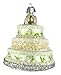 Old World Christmas Bride and Groom Gifts Glass Blown Ornaments for Christmas Tree, Wedding Cake