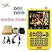 Satellite Finder, V8 Finder, Free Sat FTA, 1080P full HD DVB-S/S2 Digital Satellite Signal Meter, free to Air Sat Finder with 3.5 inch LCD Screen Supports Adjusting Sat Dish and Surveillance Camera