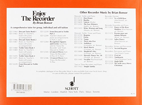 Enjoy the Recorder: Descant Teacher 1A (Bk. 1)