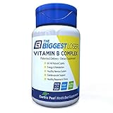 NBC TV Show The Biggest Loser Vitamin B Complex â€“ 60 Day Supply â€“ Stay Energized Throughout the Day & Turn Your Food Into Energy - Safe for Men, Women and Kids
