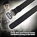 WERFORU Tactical Belt, Military Style Webbing Riggers Nylon Belt with Heavy-Duty Quick-Release Metal Buckle 1.5