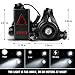 RODH Running Light for Runners, Jogging Safety Chest Lights for Night Walking Running Reflector Gear Wearable Super Bright, USB Rechargeable Battery with Adjustable Strap