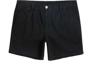 MaaMgic Men's Hybrid Shorts 5" Classic Fit Stretch Casual Short with Pockets