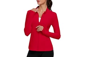 VUTRU Womens Workout Athletic Jackets Zip Up Sport Track Shirts Gym Yoga Sportswear with Pockets