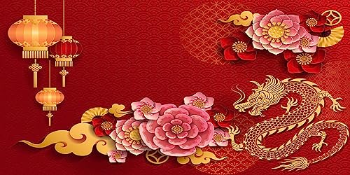 AOFOTO 15x8ft Happy Chinese New Year Banner