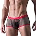 Men's Mesh Perspective Underwear, Mosunx(TM) Sleeveless Tank Top Casual Gym Muscle Vest/Boxers Soft Briefs