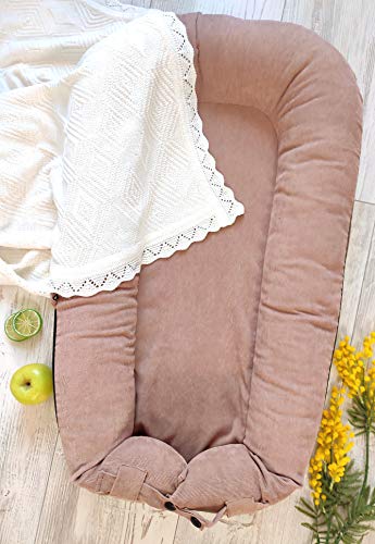 Lounger Cover by Sofia Amber – Cover ONLY for DockAToT and Sleepyhead Deluxe + Docks – Baby nest Sleep Pod Replacement…