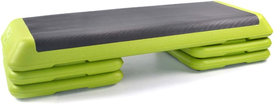 RONG SPORT Gym Stepper Board Exercise Stepper Raise Platform,Exercise Workout Shock Absorbing Aerobic Step Non-Slip Unisex for Weight Loss/Muscle-Building/Toning,Green