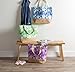 DII Mermaid Jute Beach Bag 17x20.5x5.5